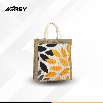 Buy jute-shopping-bag-with-zipper-natural-white-12x14 at Best Price In Bangladesh
