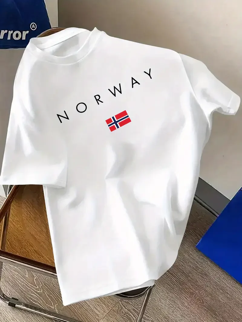 Buy Drop Shoulder Print T-Shirt – Norway Best Price In Bangladesh