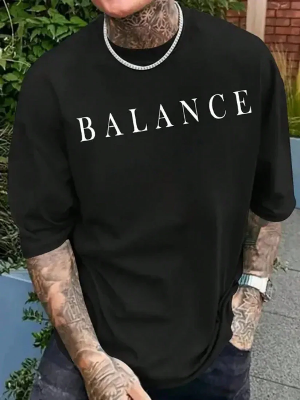 Buy Drop Shoulder Print T-Shirt – Balance  Price In Bangladesh