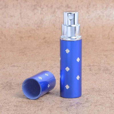 Picture of Mub 5Ml Travel Refillable Perfume Bottles & Portable Mini Aluminum Perfume Atomizer Spray Bottle With Rhinestones - Spray Bottle