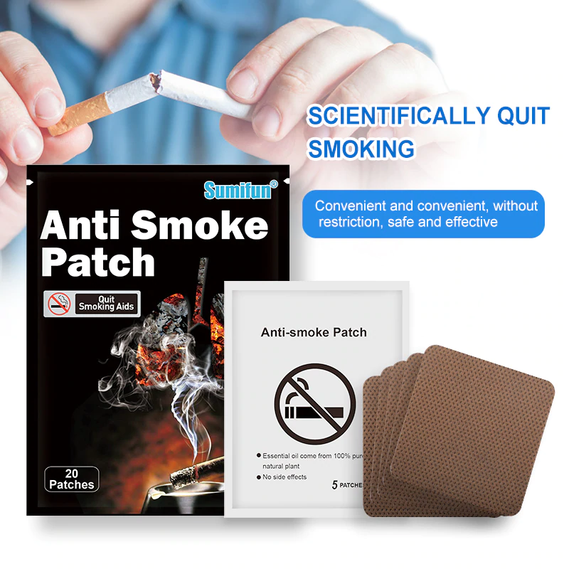 Picture of 5 pcs/Bag Anti Smoke Patches Natural Herbal Nicotine Patch Stop Smoking Plaster