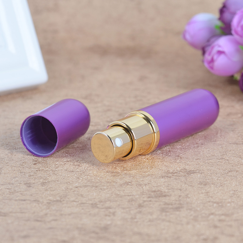 Picture of 5ML Portable Aluminum Perfume Spray Bottle & Empty Refillable Travel Perfume Atomizer Bottles For Perfume