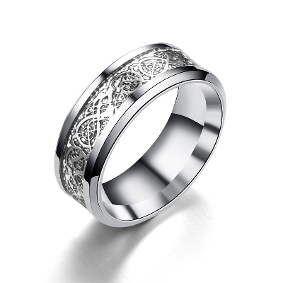 Picture of Nibelungen Patten Stainless Steel Men Women Finger Ring