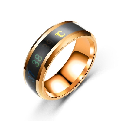 Picture of Temperature Ring Titanium Temperature Rings Waterproof Jewelry