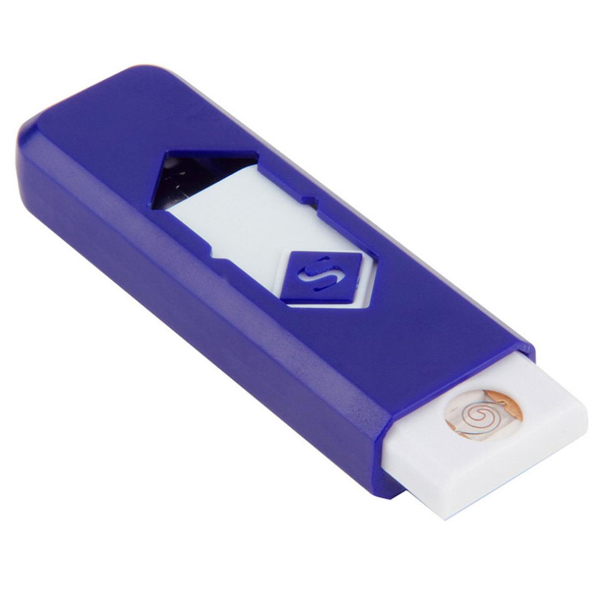 Picture of Creative small Rechargeable USB Windproof flameless electric Electronic charging cigarette lighter Smokeless Super lighters man