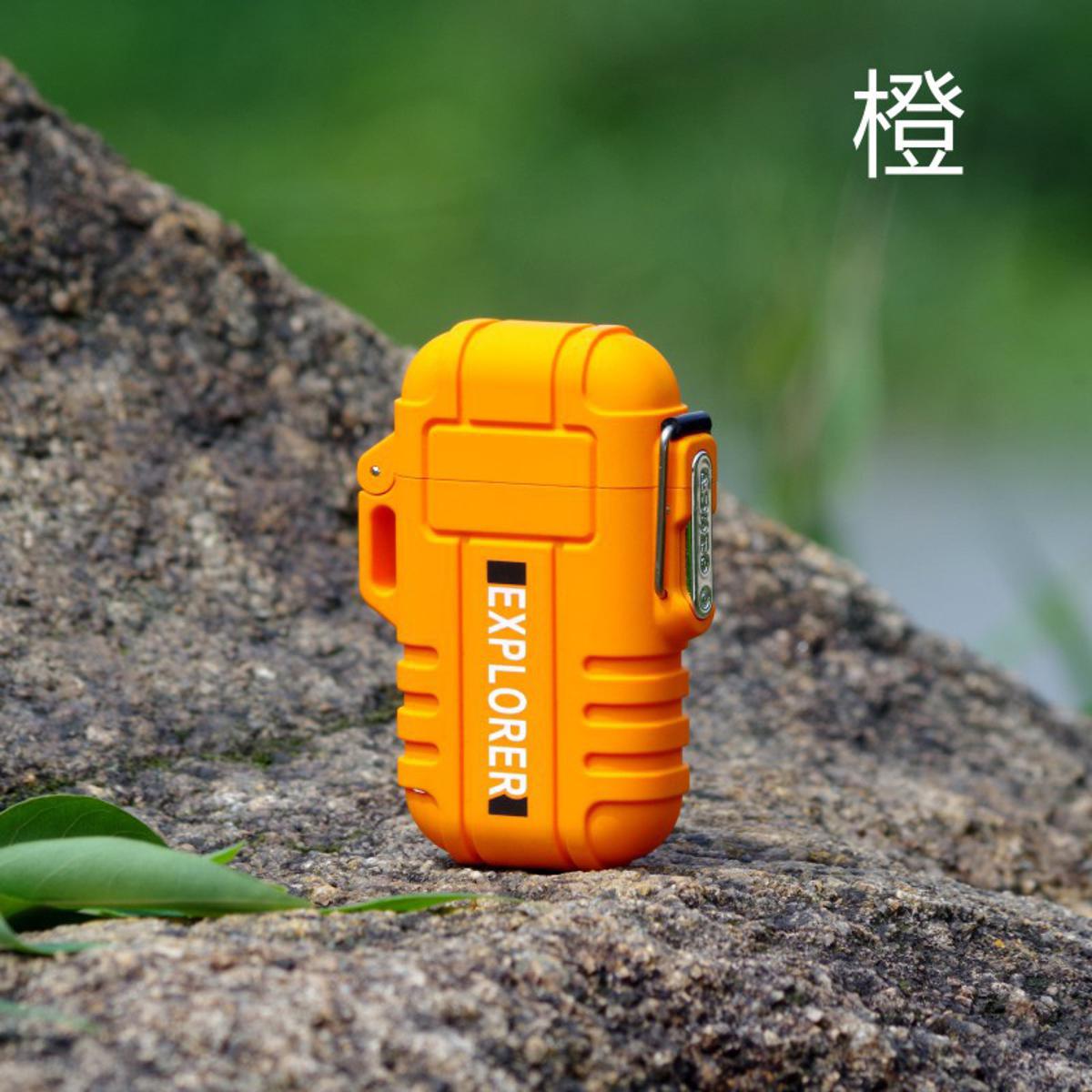 Picture of Usb Lighter Waterproof Double Arc Charged Electronic Lighter