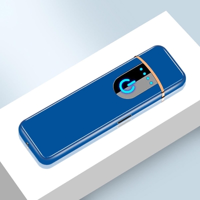 Picture of Charging Lighter Touch Induction Windproof Electronic Ultra-Thin Usb Cigarette Lighter - smoking electric veps