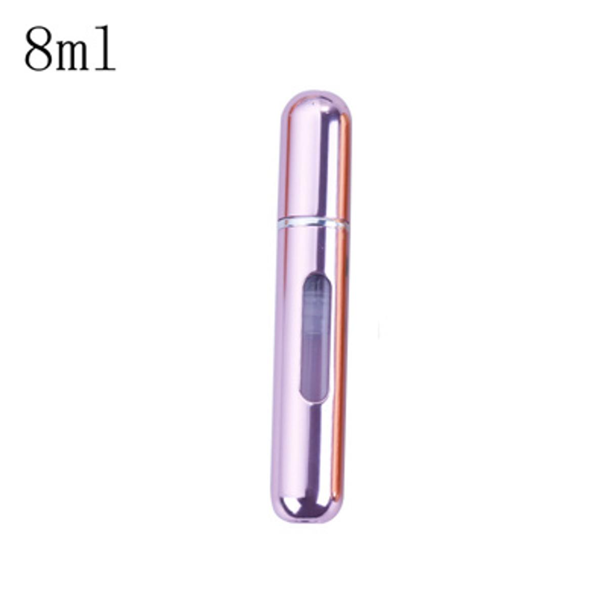 Picture of MUB 8ml Perfume Atomizer Refillable Travel Spray Bottle Empty Mini Bottom Refill Aluminum Perfume Atomizer Bottle