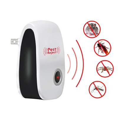 Picture of Indoor Ultrasonic Electric Pest Mosquito Repeller Plug In 90~250 V