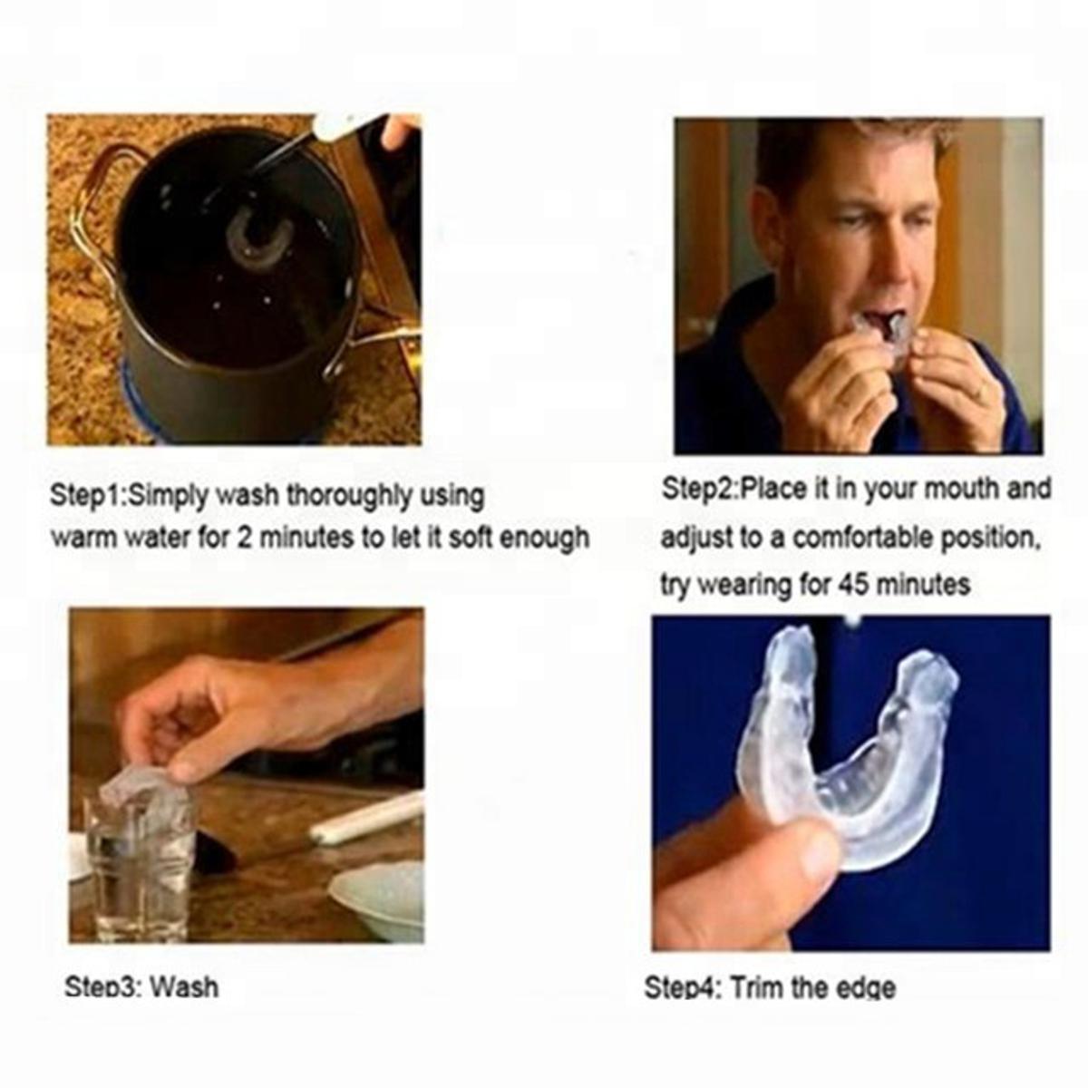 Picture of Stop Snoring Mouthpiece Anti Snore Mouth Guard