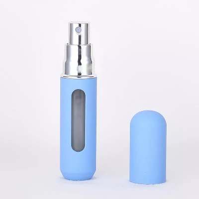 Picture of MUB NEW DESIGN Macaron Color 5ml Refillable Travel Perfume Bottles Mini Empty Perfume Atomizer Bottles With Silver Pump