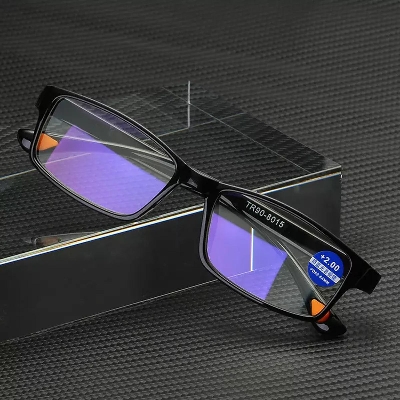 Picture of Anti blue light fatigue radiation resistant comfortable designer optics reading glasses men women reader glasses frame