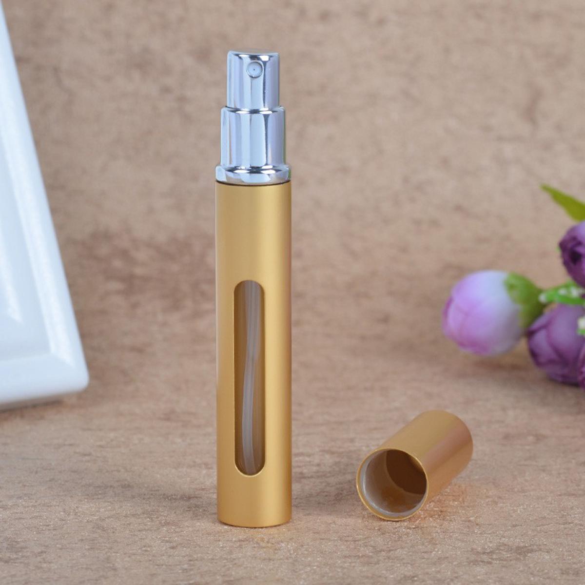 Picture of MUB 10ML Pocket Sized Refillable Perfume Atomizer Spray Empty Portable Travel Aluminum Parfum Atomiser Bottle