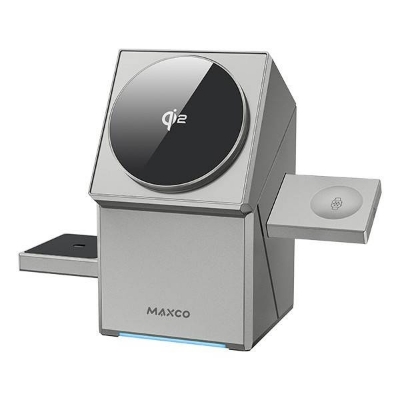 Picture of MAXCO Geometry Qi2 3in1 MagSafe Wireless Charger MW11