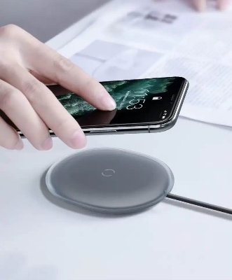 Picture of Bseus Jelly Wireless Charger 15W Fast Qi Wireless Charger For iPhone Airpods Pro Quick Wireless Fast Charging Pad Phone Charger