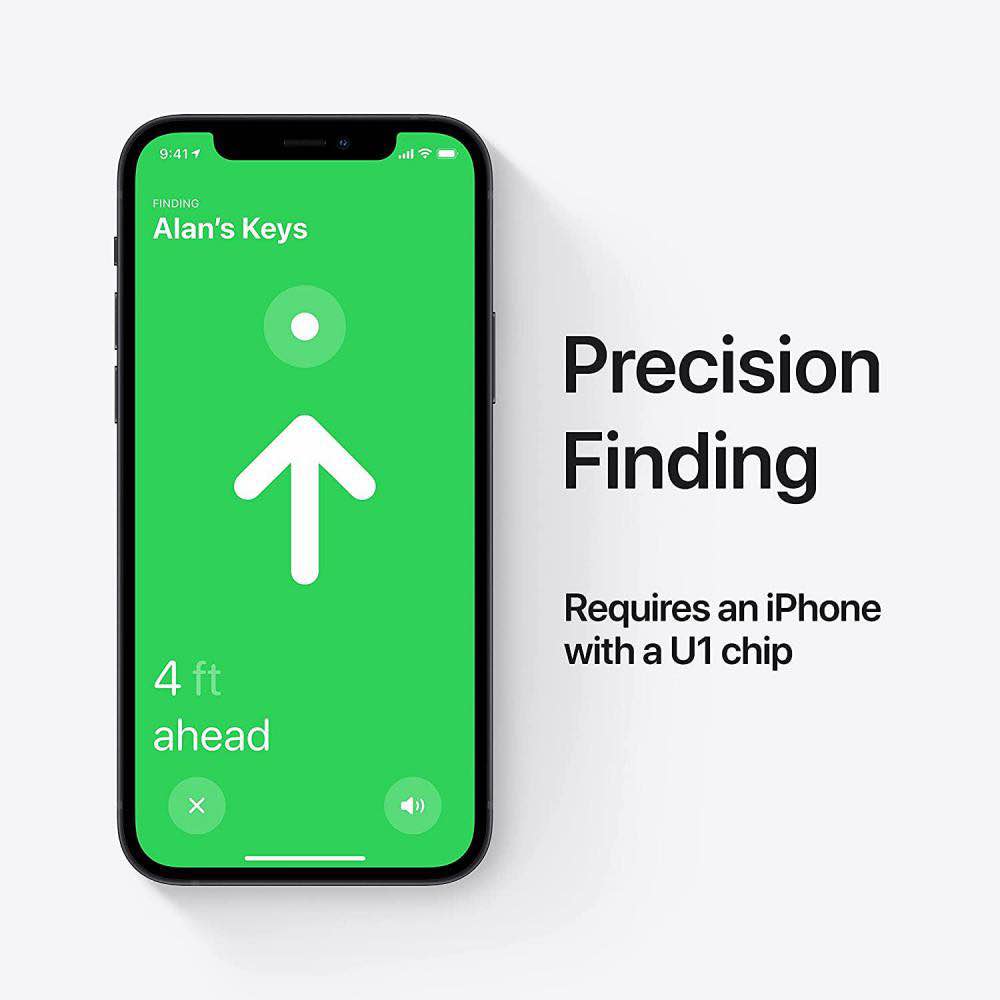 Picture of Apple AirTag Anti Lost Alarm Theft Device (4 Pack)