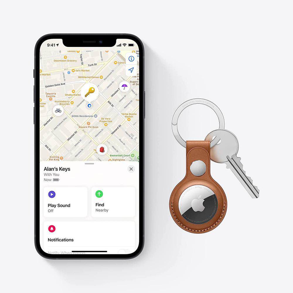 Picture of Apple AirTag Anti Lost Alarm Theft Device (4 Pack)