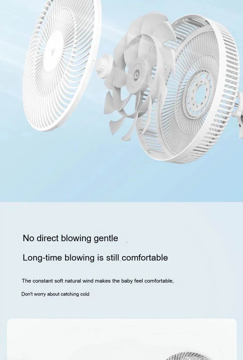Picture of Xiaomi Viomi Electric Stand Fan (VXFS12A-J) White