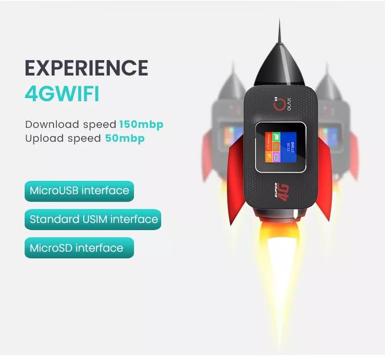 Picture of OLAX MF982 4G 300Mbps Pocket Wi-Fi Router