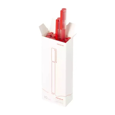Picture of Xiaomi Jumbo Gel Ink Pen Red 10pcs
