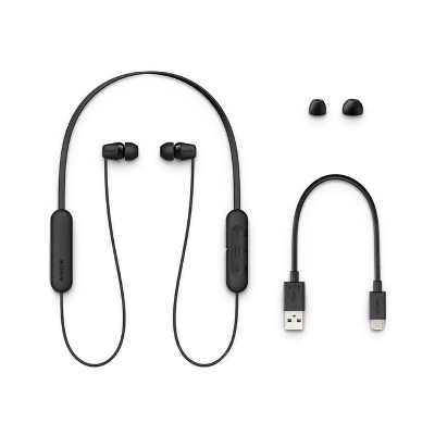 Picture of Sony WI-C200 Wireless In-Ear Headphones with Magnetic Earbuds