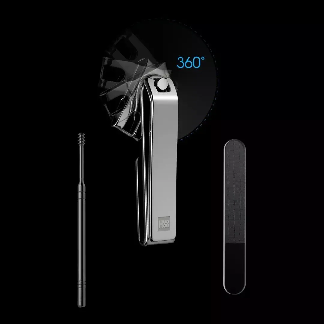 Picture of Huohou No Splash Nail Clippers Set with Metal Box