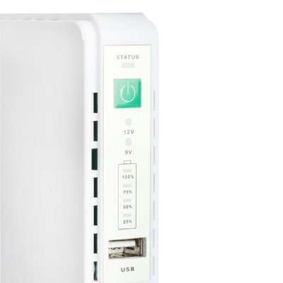Picture of SKE POE 432P Mini DC UPS 25Watt 5v 9v 12v & PoE support 15/24v (10400MAH UPDATE VERSION