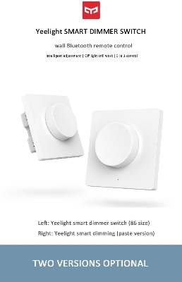 Picture of Xiaomi Yeelight Smart Dimmer Switch Wireless Wall Switch APP Light Remote Control for Yeelight Ceiling Light