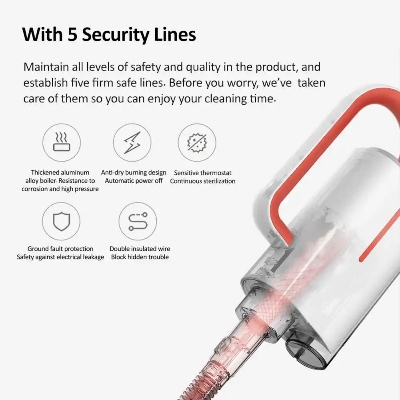 Picture of Xiaomi Deerma DEM-ZQ610 Multifunctional Handheld Steam Cleaner