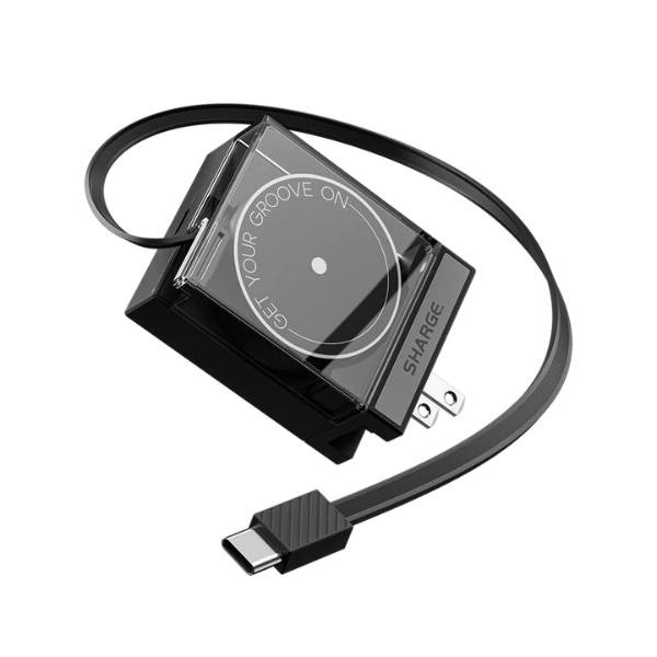 Picture of SHARGE Retractable 65W GaN Power USB C Wall Charger