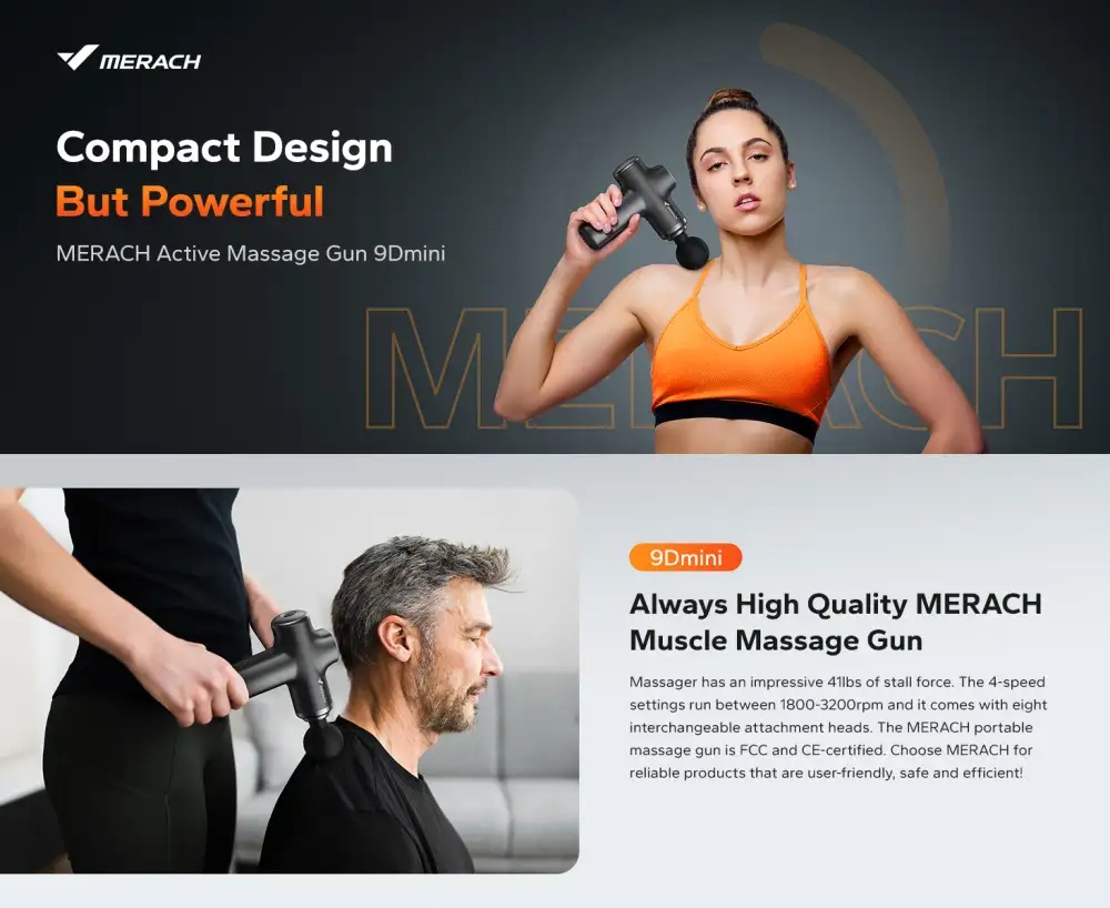 Picture of MERACH 9D Mini Massage Gun (MR-M010B2)