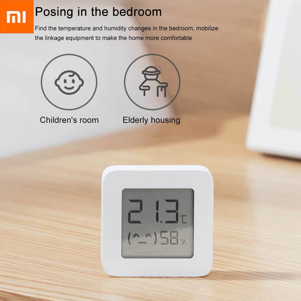 Picture of Xiaomi Smart LCD Screen Digital Thermometer 2 Wifi Bluetooth Temperature Humidity Sensor