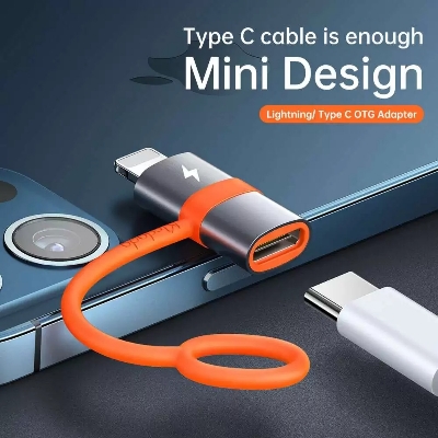 Picture of Mcdodo USB Type C to Lightning OTG Adapter Charger For iPhone 12 11 13 14 Pro Max X XR XS 3A Fast Charging Data Cable Converter