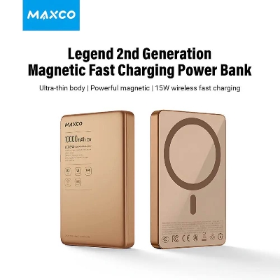 Picture of MAXCO MP39 10000mAh 20W Legend 2 Magnetic Wireless Charging Power Bank