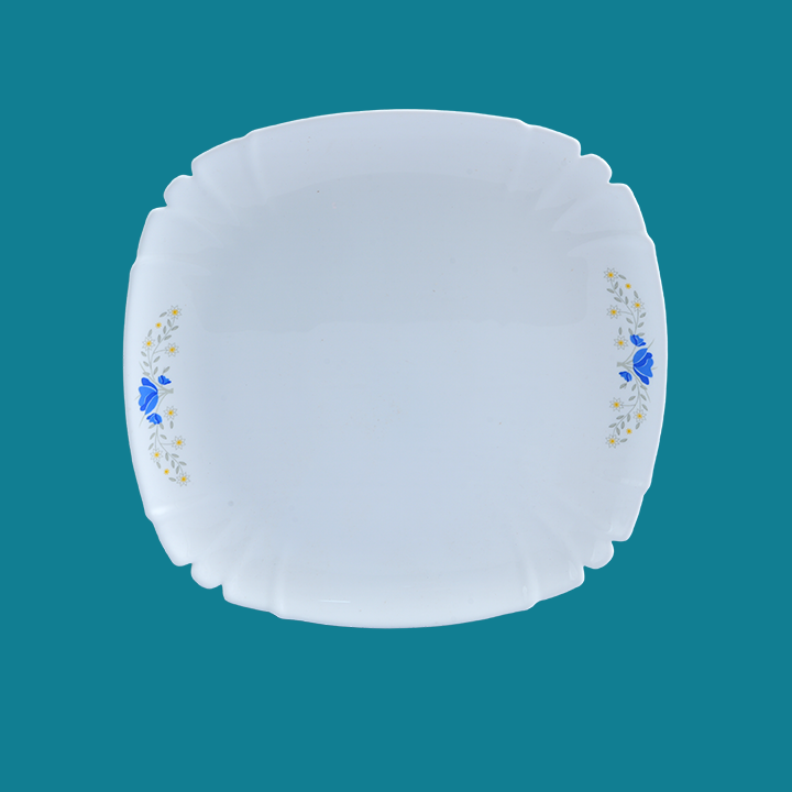 Buy 10" Square design plate-Gardenia  at Best Price In Bangladesh