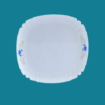 Buy 10" Square design plate-Gardenia  at Best Price In Bangladesh
