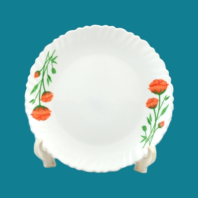 Buy 10.5" Deep Plate-Blooming Rose at Best Price In Bangladesh