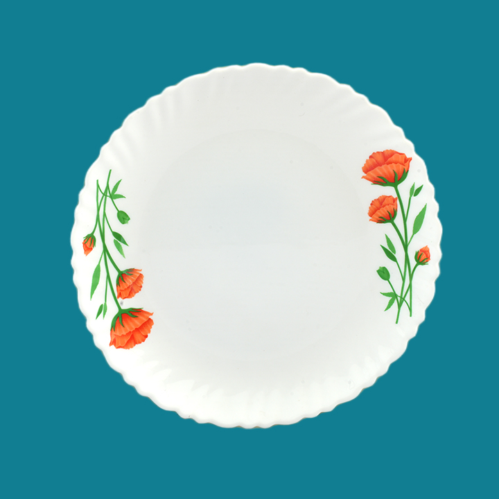 Buy 7.5" Deep Plate-Blooming Rose at Best Price In Bangladesh