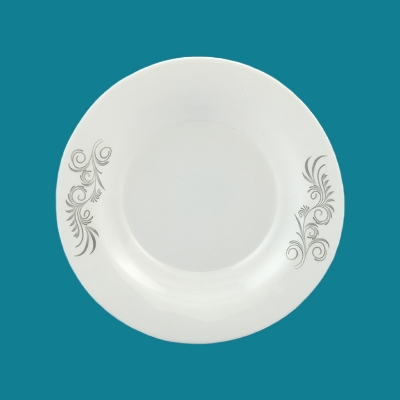 Buy 10" Premium Soup Plate-Opal flora at Best Price In Bangladesh