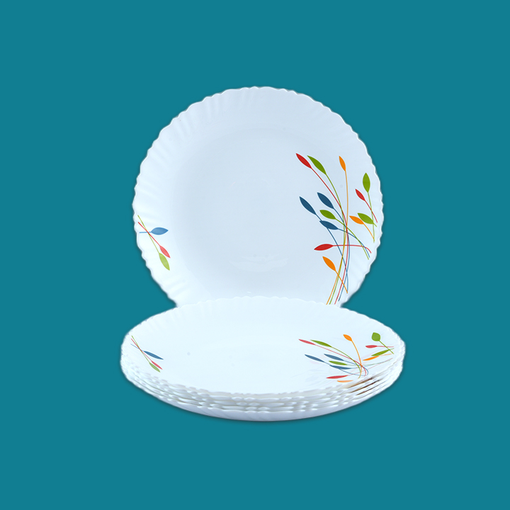 Buy  10.5" Deep Plate 6 Pcs Set-Ora  at Best Price In Bangladesh