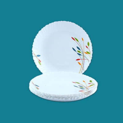 Buy  10.5" Deep Plate 6 Pcs Set-Ora  at Best Price In Bangladesh