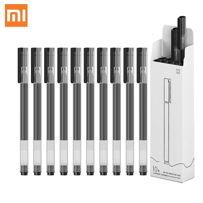Picture of Xiiaomi Super Durable Writing Sign Pen 0.5mm Gel pen Signing Pens Smooth-Black