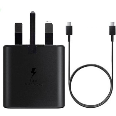 Picture of SAMSUNG 45W PD SUPER FAST CHARGING ADAPTER SET TYPE C TO TYPE C CHARGER