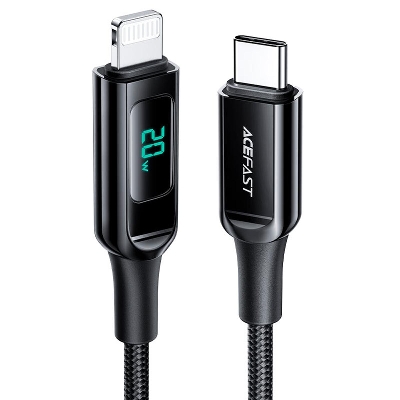 Picture of Acefast Charging 30w Data Cable C6-01 USB-C to Lightning-1.2m