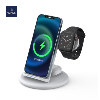 Picture of WiWU  Power Air 3 In 1 18W Wireless Charger for Apple iPhone, iWatch and Airpods