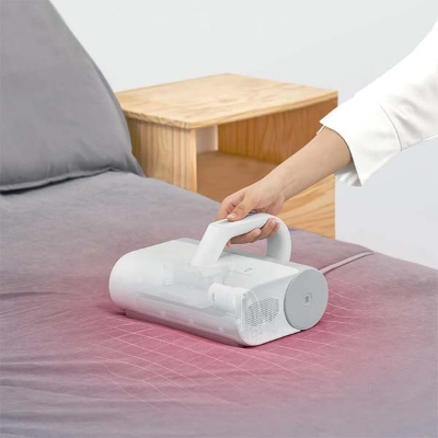 Picture of XIAOMI Mijia Handheld Anti Dust Vacuum Cleaner Mites Removal Machine Ultraviolet Light Mites Removal Vacuum Cleaner for Mattresses Pillows Cloth Sofas Carpets