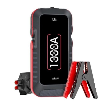 Picture of WiWU 1000A 10000mah Car Power Inverter 12V Multi Function USB Car jump adapter JS001