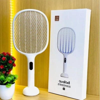 Picture of Xiaomi S1 Qualitell Smart Digital Display Electric Mosquito Swatter 2in1 Portable Type-C Charging Wall-mounted Mosquito Killer