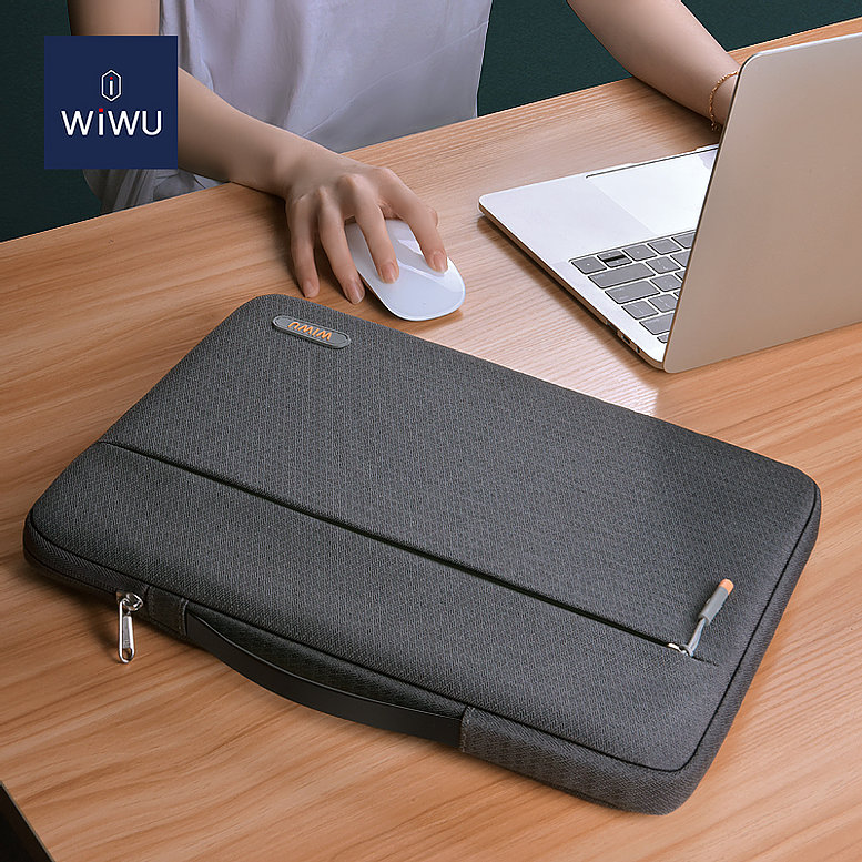 Picture of WIWUI PILOT WATER RESISTANT LAPTOP SLEEVE CASE 14 inch-grey