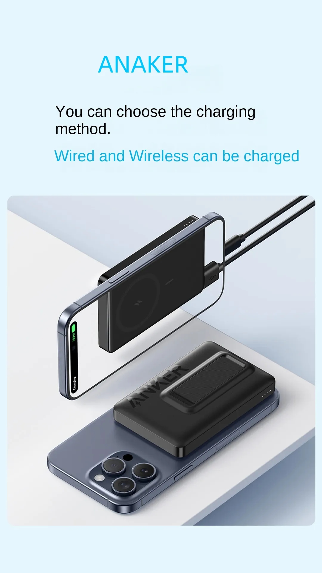 Picture of Anker 333 MagGo 10000mAh Magsafe Power Bank (A1652)